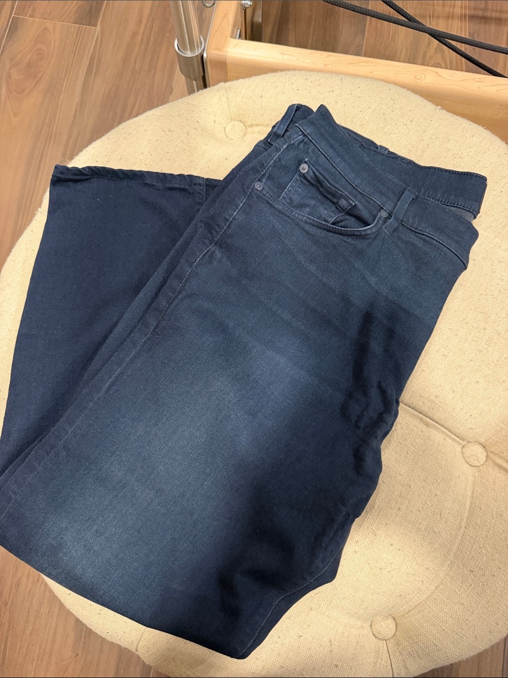 Men's Paige Dark Blue Stretch Denim Jeans